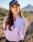 Purple Rose Quarterzip - Bad Birdie